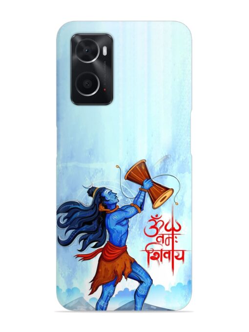 Illustration Lord Shiva Snap Case for Oppo A76 Zapvi