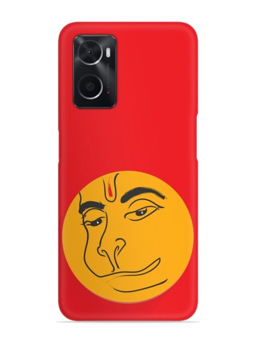 Lord Hanuman Vector Snap Case for Oppo A76 Zapvi