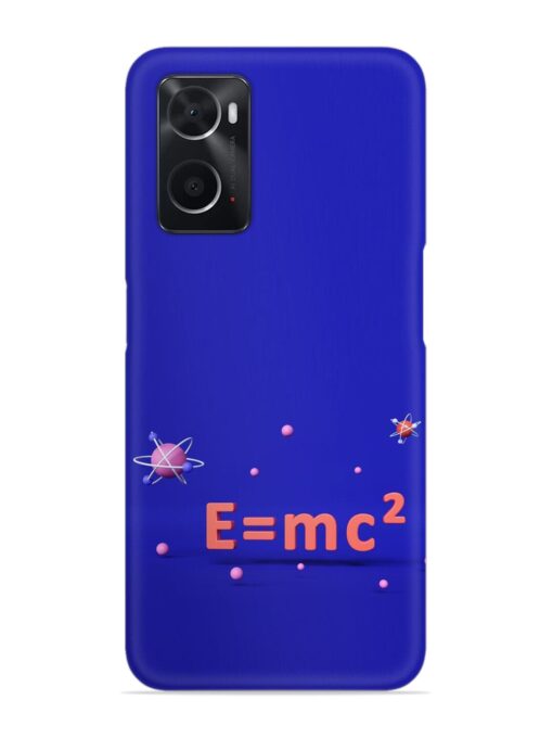 Formula Relativity Equation Snap Case for Oppo A76 Zapvi