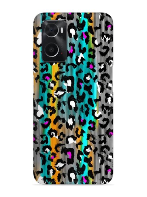 Mix Animal Skin Snap Case for Oppo A76 Zapvi