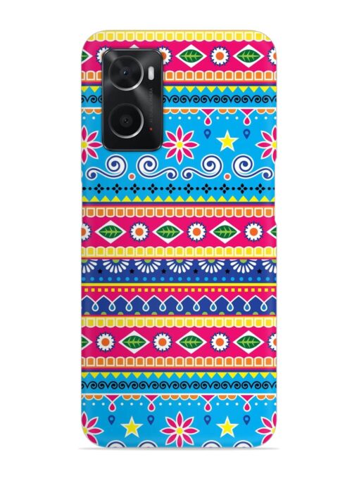 Indian Seamless Snap Case for Oppo A76 Zapvi