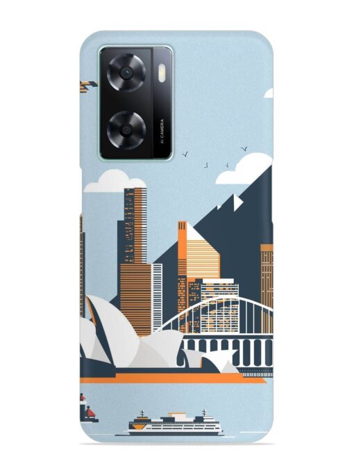 Sydney Opera Landscape Snap Case for Oppo A77S Zapvi