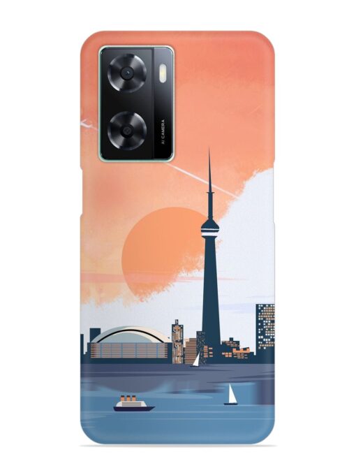 Toronto Canada Snap Case for Oppo A77S Zapvi