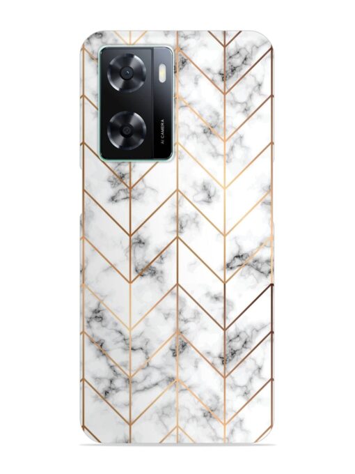 Vector Marble Texture Snap Case for Oppo A77S Zapvi