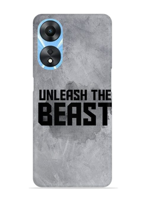 Unleash The Beast Snap Case for Oppo A78 (5G) Zapvi