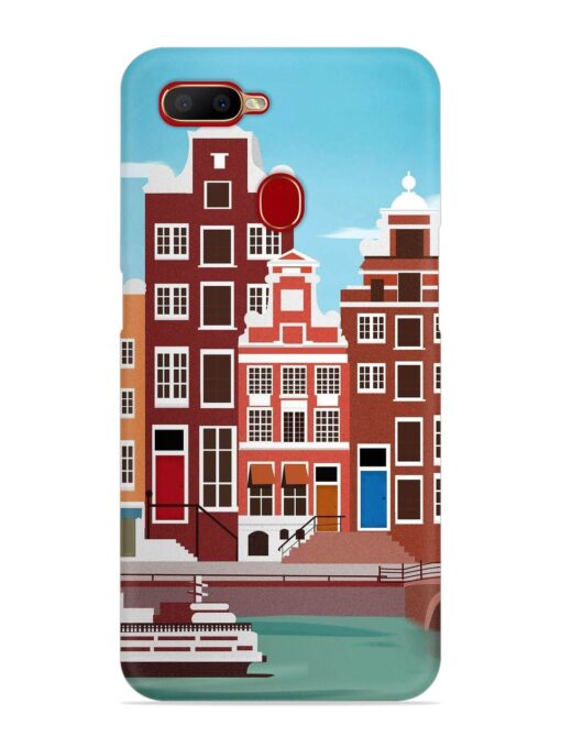 Scenery Architecture Amsterdam Landscape Snap Case for Oppo A7X Zapvi