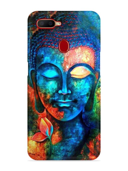 Buddha Painting Snap Case for Oppo A7X Zapvi