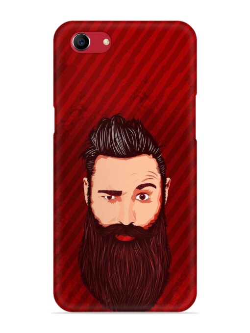 Beardo Man Snap Case for Oppo A83 Zapvi