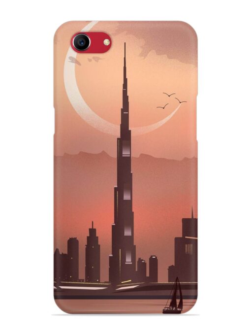 Landmark Burj Khalifa Snap Case for Oppo A83 Zapvi