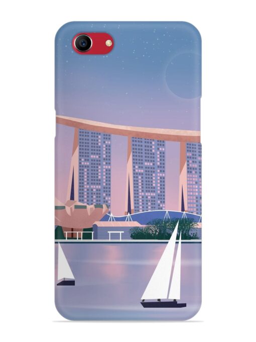 Singapore Scenery Architecture Snap Case for Oppo A83 Zapvi