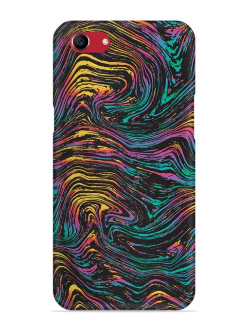 Abstract Liquid Colors Snap Case for Oppo A83 Zapvi