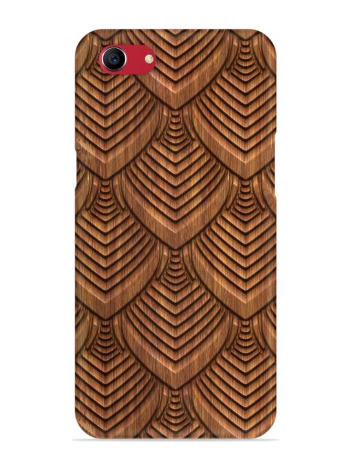 Carved Pattern On Snap Case for Oppo A83 Zapvi