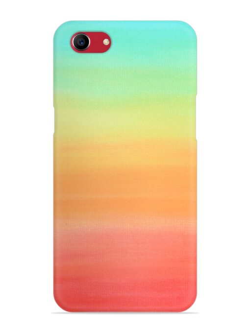 Background Sky Watercolor Snap Case for Oppo A83 Zapvi