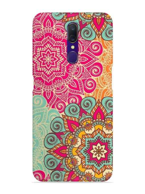 Mandala Seamless Snap Case for Oppo F11 Zapvi