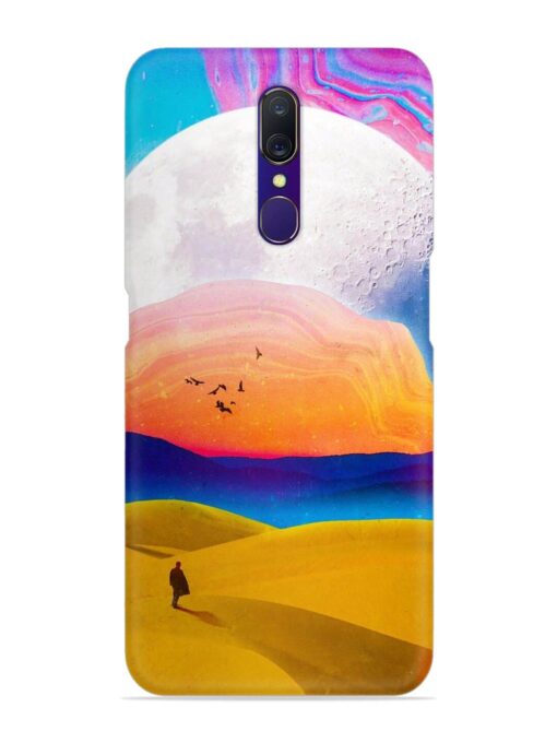 Sandy Desert Snap Case for Oppo F11 Zapvi