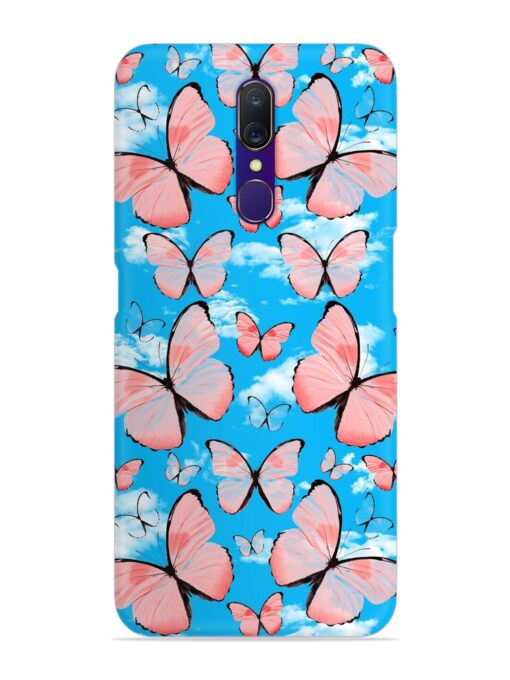 Seamless Pattern Tropical Snap Case for Oppo F11 Zapvi