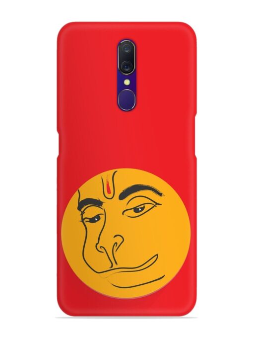 Lord Hanuman Vector Snap Case for Oppo F11 Zapvi