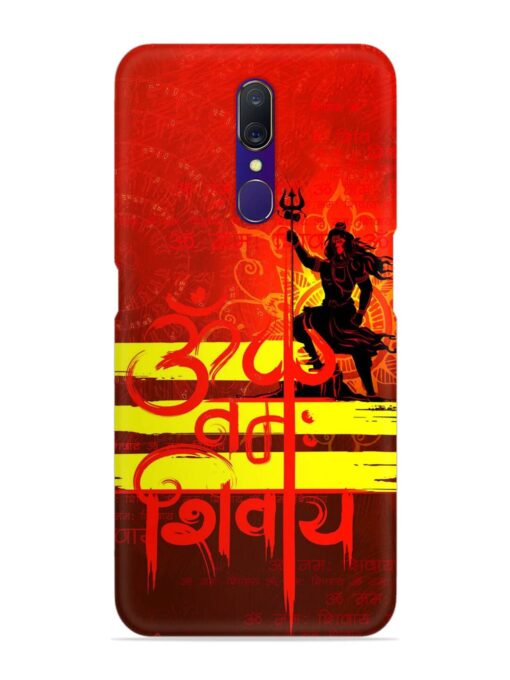 Illustration Lord Shiva Snap Case for Oppo F11 Zapvi