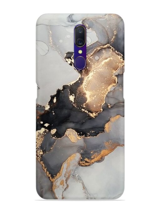 Luxury Abstract Fluid Snap Case for Oppo F11 Zapvi