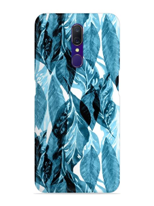 Leaves Pattern Jungle Snap Case for Oppo F11 Zapvi