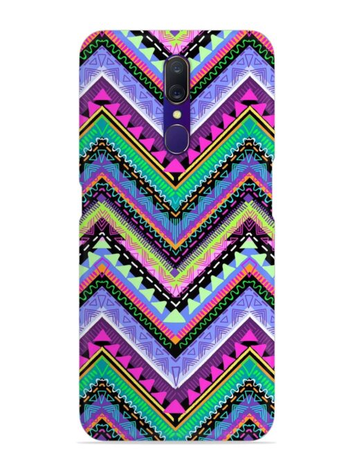 Tribal Aztec Print Snap Case for Oppo F11 Zapvi