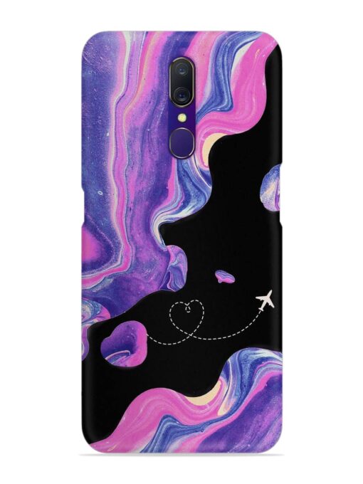 Glitter Art Snap Case for Oppo F11 Zapvi