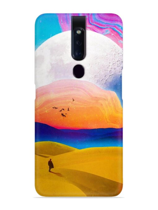 Sandy Desert Snap Case for Oppo F11 Pro Zapvi