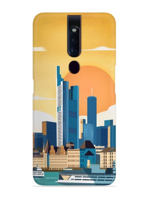 Germany Frankfurt Snap Case for Oppo F11 Pro Zapvi