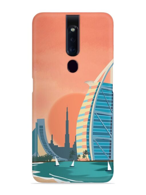 Dubai Architectural Scenery Snap Case for Oppo F11 Pro Zapvi