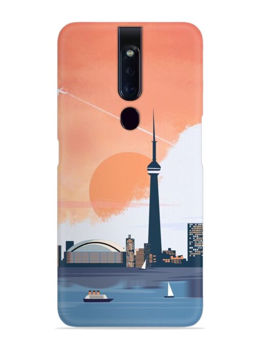 Toronto Canada Snap Case for Oppo F11 Pro Zapvi