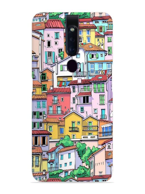 Europe Old Town Snap Case for Oppo F11 Pro Zapvi