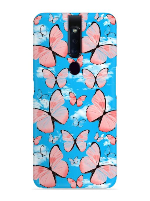 Seamless Pattern Tropical Snap Case for Oppo F11 Pro Zapvi