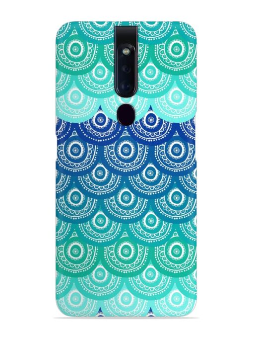 Ethnic Seamless Pattern Snap Case for Oppo F11 Pro Zapvi