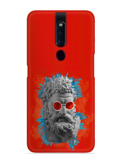 Contemporary Art Concept Snap Case for Oppo F11 Pro Zapvi