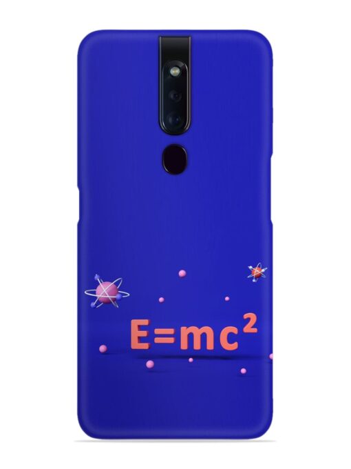 Formula Relativity Equation Snap Case for Oppo F11 Pro Zapvi