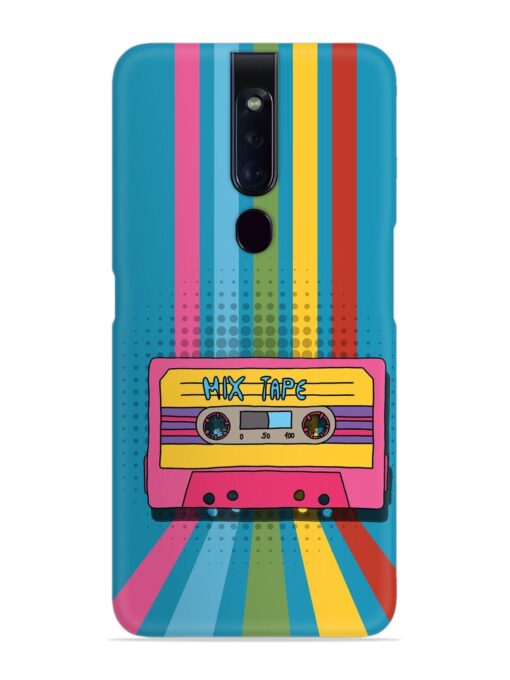 Mix Tape Vactor Snap Case for Oppo F11 Pro Zapvi