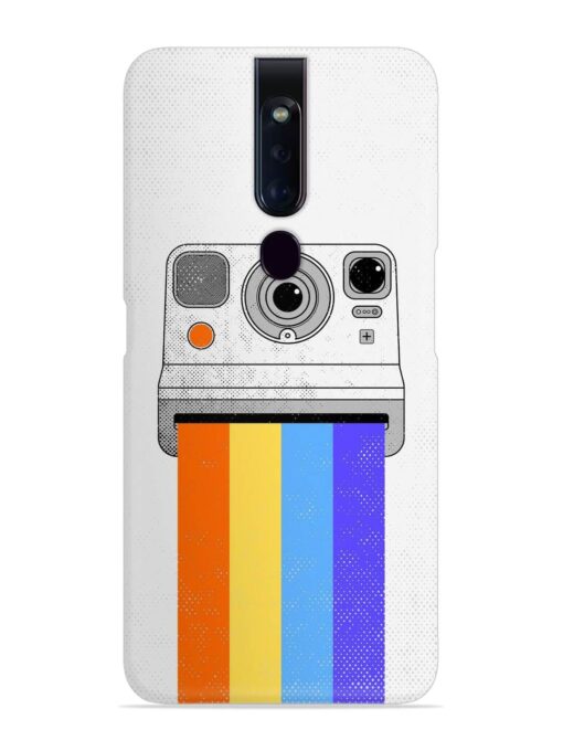 Retro Camera Art Snap Case for Oppo F11 Pro Zapvi