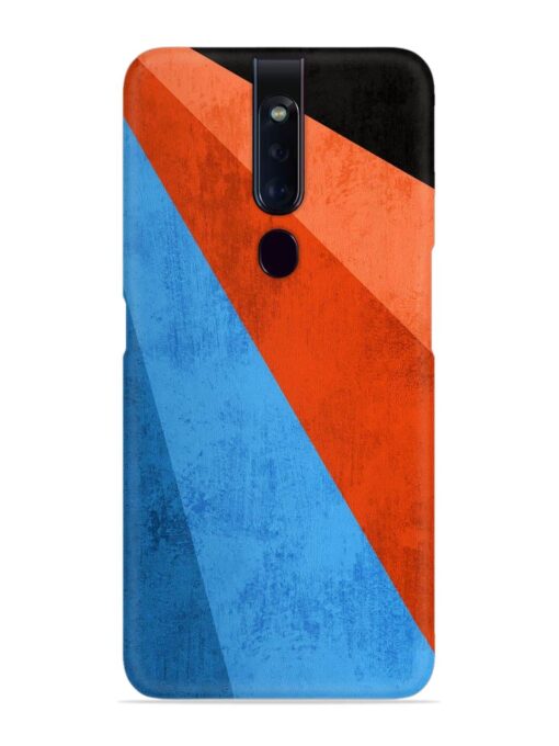 Modern Matte Abstract Snap Case for Oppo F11 Pro Zapvi