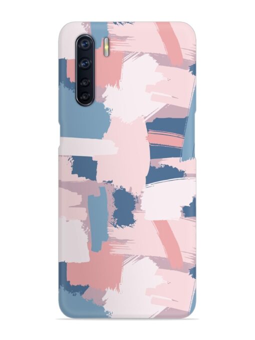 Vector Seamless Grunge Snap Case for Oppo F15 Zapvi