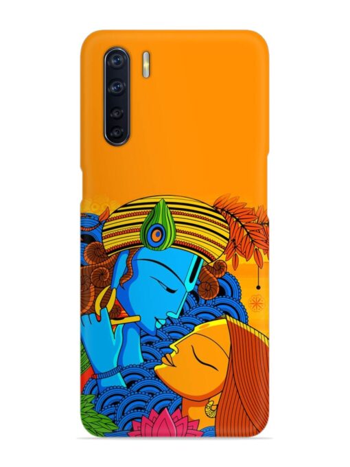 Illustration Hindu Goddess Snap Case for Oppo F15 Zapvi