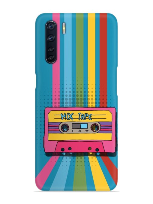 Mix Tape Vactor Snap Case for Oppo F15 Zapvi