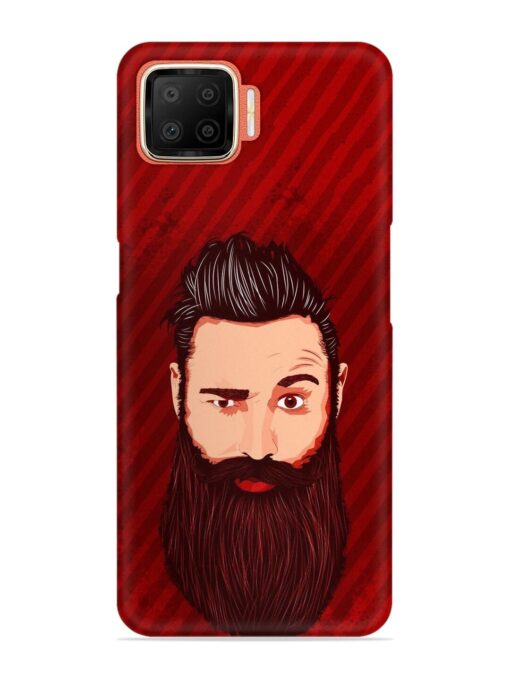 Beardo Man Snap Case for Oppo F17 Zapvi