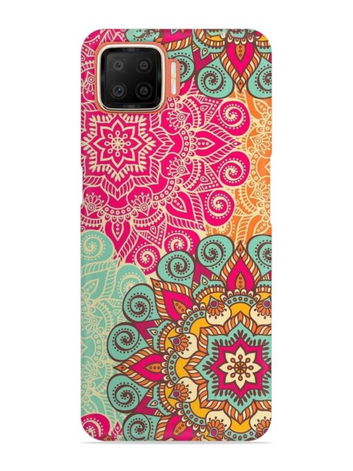 Mandala Seamless Snap Case for Oppo F17 Zapvi