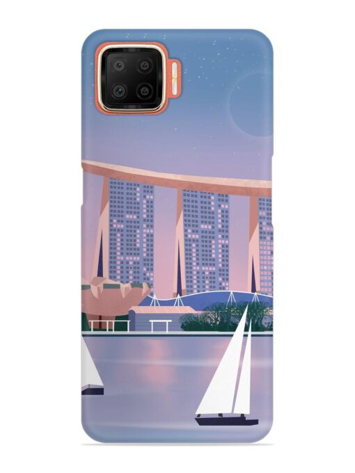 Singapore Scenery Architecture Snap Case for Oppo F17 Zapvi