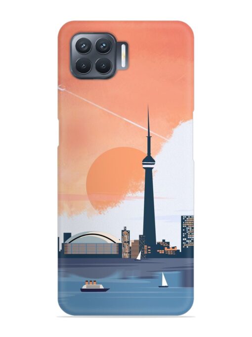 Toronto Canada Snap Case for Oppo F17 Pro Zapvi