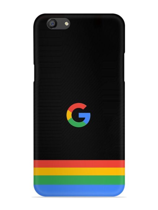 Google Logo Art Snap Case for Oppo F3 Plus Zapvi