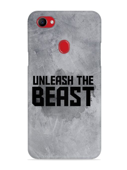 Unleash The Beast Snap Case for Oppo F7 Zapvi