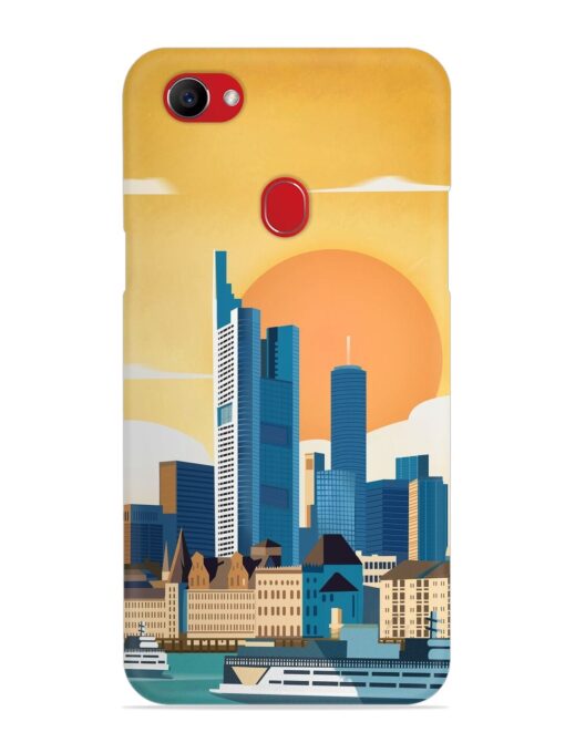 Germany Frankfurt Snap Case for Oppo F7 Zapvi