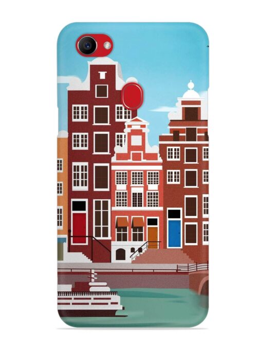 Scenery Architecture Amsterdam Landscape Snap Case for Oppo F7 Zapvi