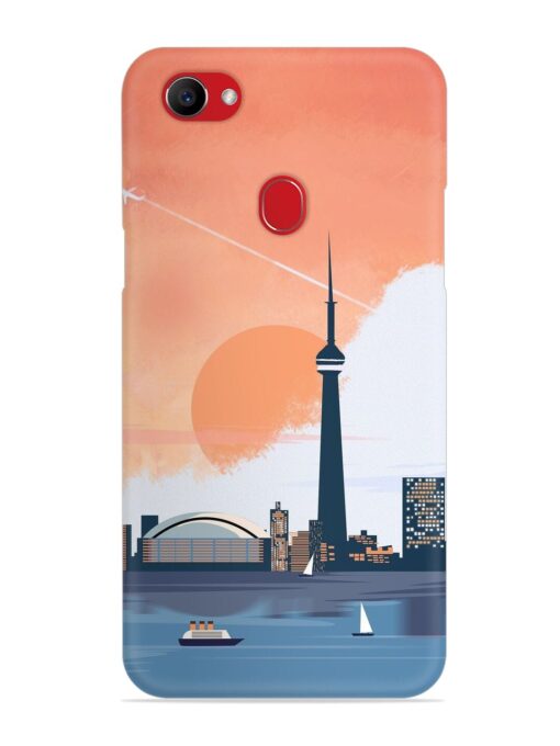 Toronto Canada Snap Case for Oppo F7 Zapvi